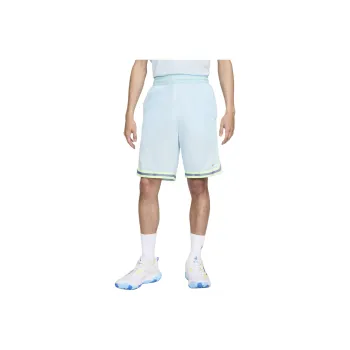 Nike Air Force 2 SS24 DNA Dri FIT Basketball Shorts Men's Glacier Blue/Light Yellow Green/Bright Orange