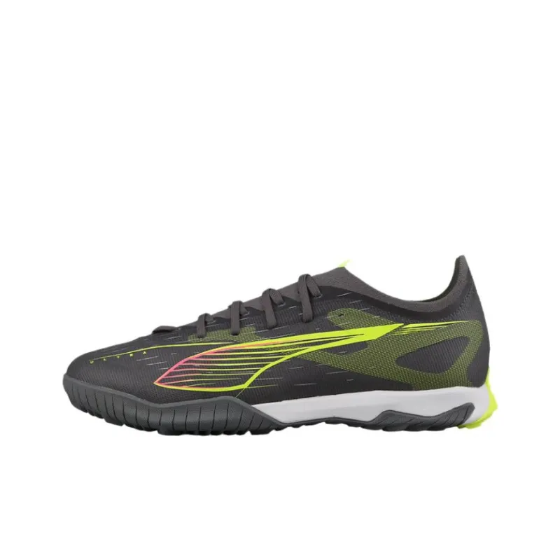 PUMA TT Rubber Broken Studs Artificial Ground, Natural Ground Anti Slip Wear Resistant Soccer Shoes Unisex Black-0