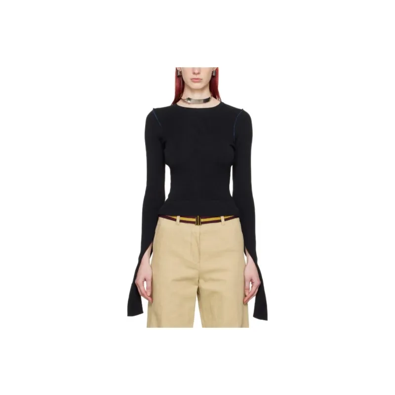 MM6 Maison Margiela Sweater Women's Black-0