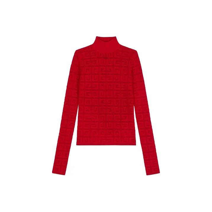 GIVENCHY FW21 Sweater Women's Red-0