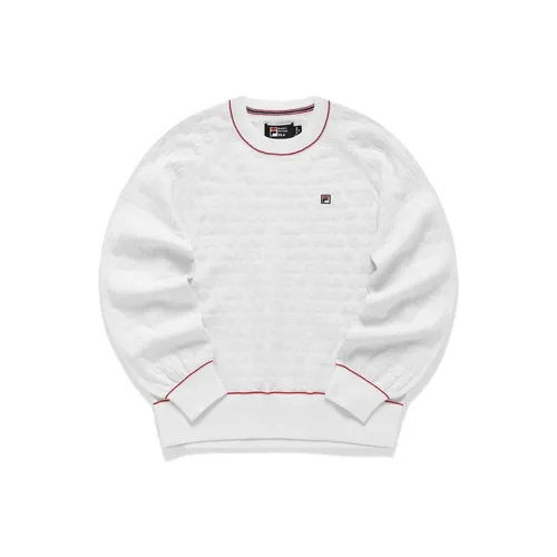 FILA Loose Fit Sweater Women's Standard White