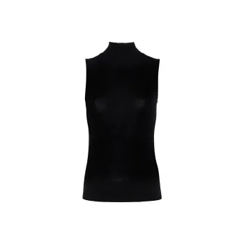 Lemaire High Neck Sleeveless Top