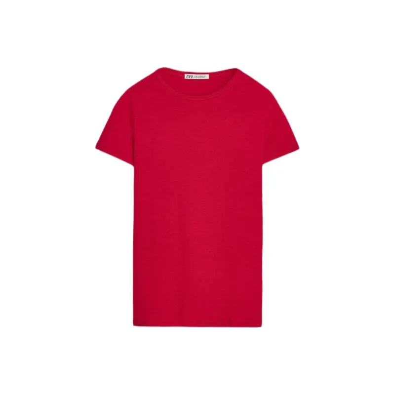 ZARA T Shirt Women's Strawberry-0