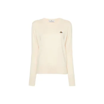 Vivienne Westwood Orb Embroidered Knitted Jumper