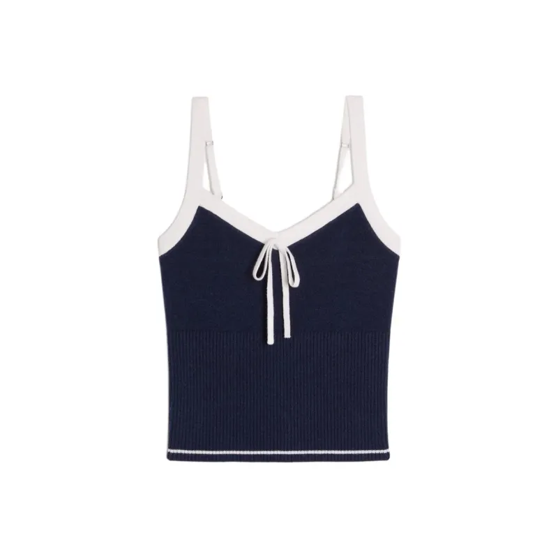 Hollister Tank Tops Women's Marine Blue-0