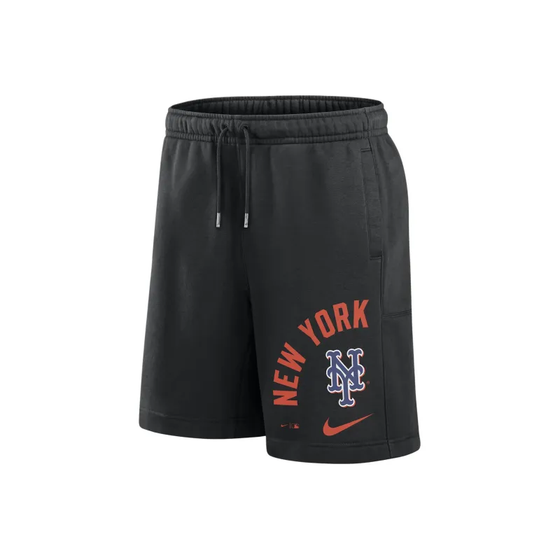 Nike New York Mets Arched Kicker Sports Shorts Men's Black-0