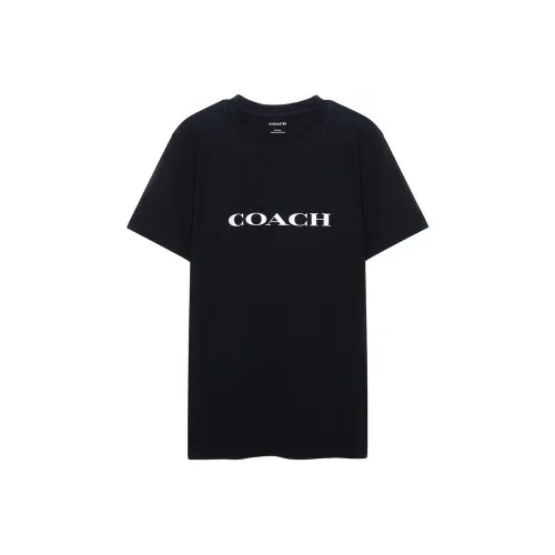COACH T Shirts Women's Black