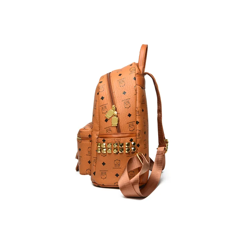 ROSEDAWN PU Backpack Women's Cognac-2