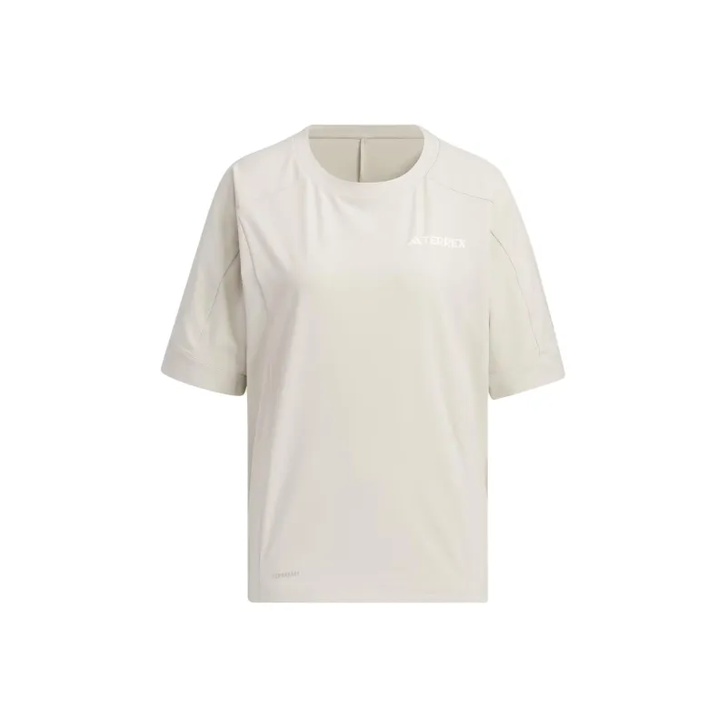 Adidas AEROREADY T Shirt Women's Light Gray-0