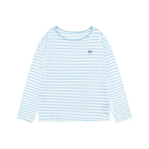 WORKSOUT Premium Minimalist Style American Cover Up Long Sleeved T Shirt Women's