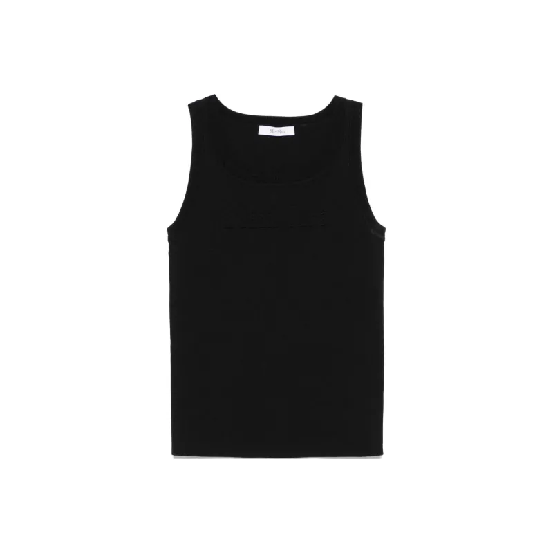 MaxMara Pentola Sleeveless Knitted Top-0