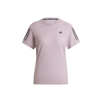Adidas Drop Shoulder Sleeve T Shirt Women's Purple