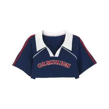 SNBL Crop Tops Women's Navy Blue