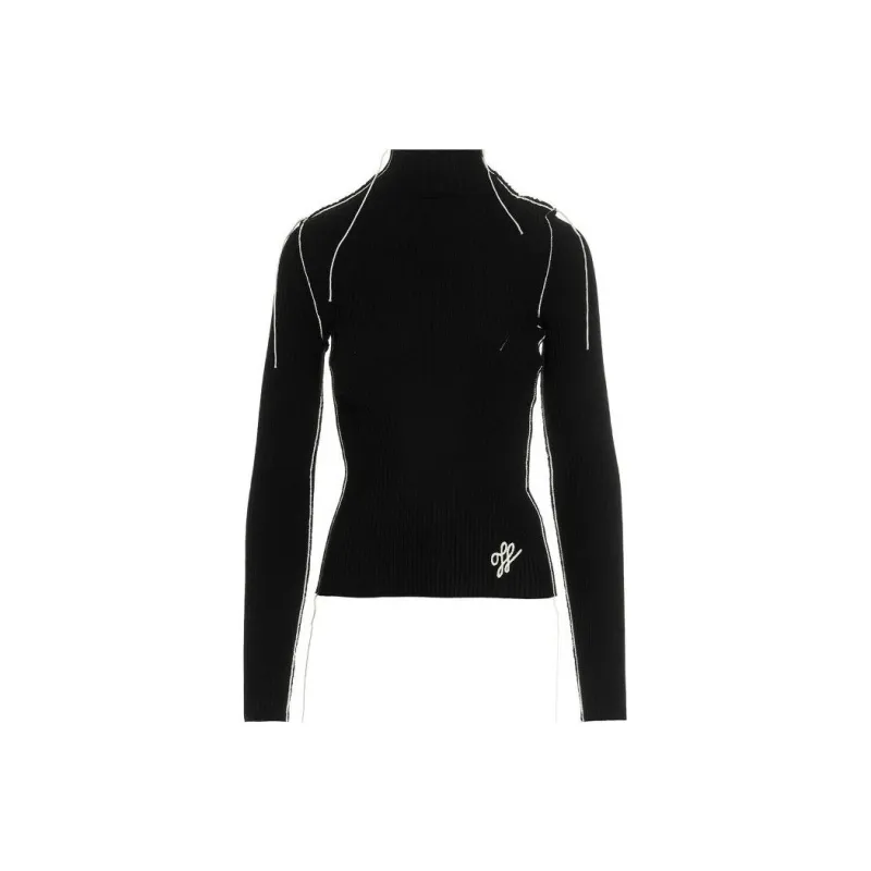 OFF WHITE FW22 Sweater Women's Black-0