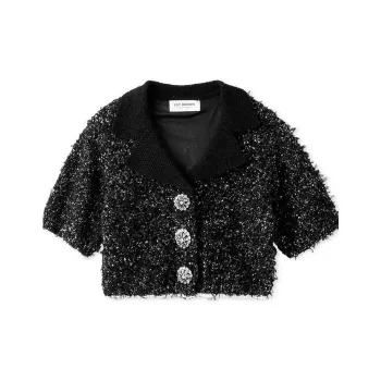 Lily Brown Crop Tops Women's
