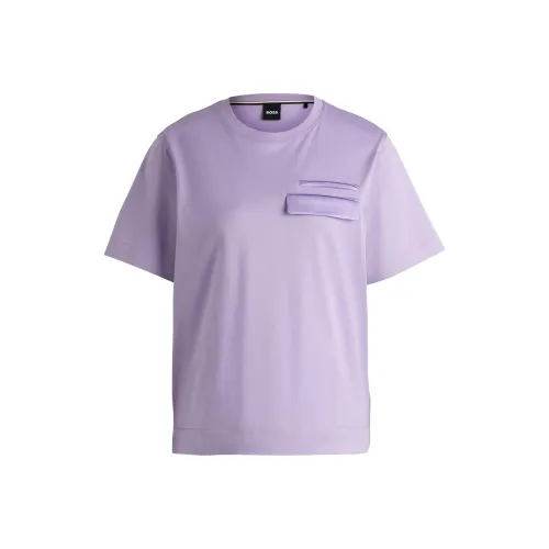 HUGO BOSS Regular T Shirt Women's Purple