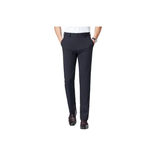 Francesco Totti Casual Pants Men's Deep Navy Blue