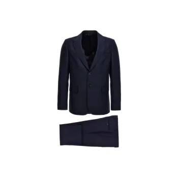 GUCCI 2024 Early Spring Collection Business Suits Men's Marine Blue