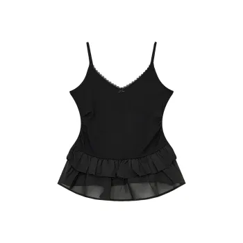 ELF SACK Tank Top Women's Elegant Black