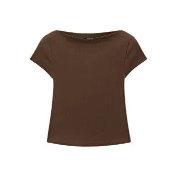 Massimo Dutti T Shirt Women's Brown
