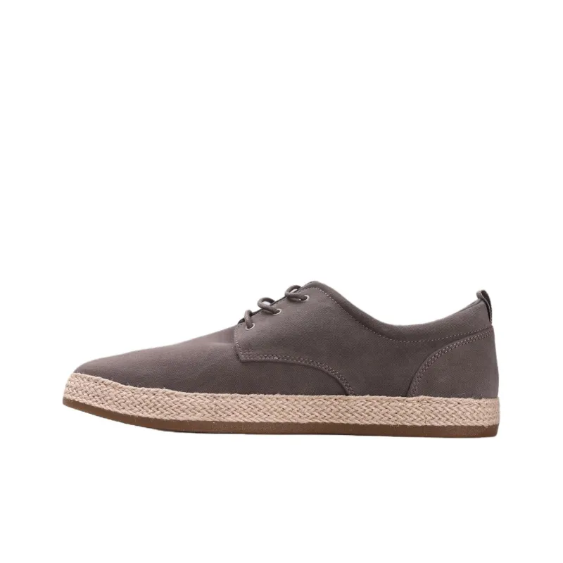 GEOX Pantelleria Low Top Canvas Shoes Men's Umber-1