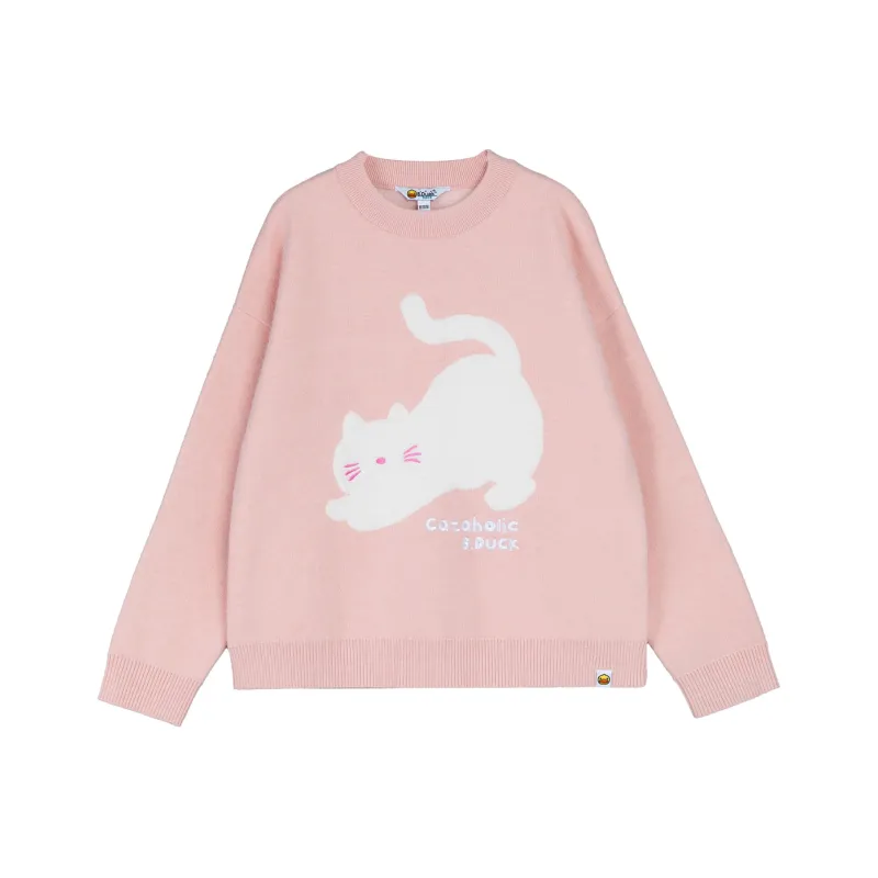 B.Duck Sweater Women's Dusty Pink-0