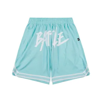 QIAODAN Basketball Shorts Unisex Tranquil Blue