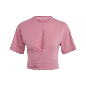 Adidas Crop Tops Women's Pink