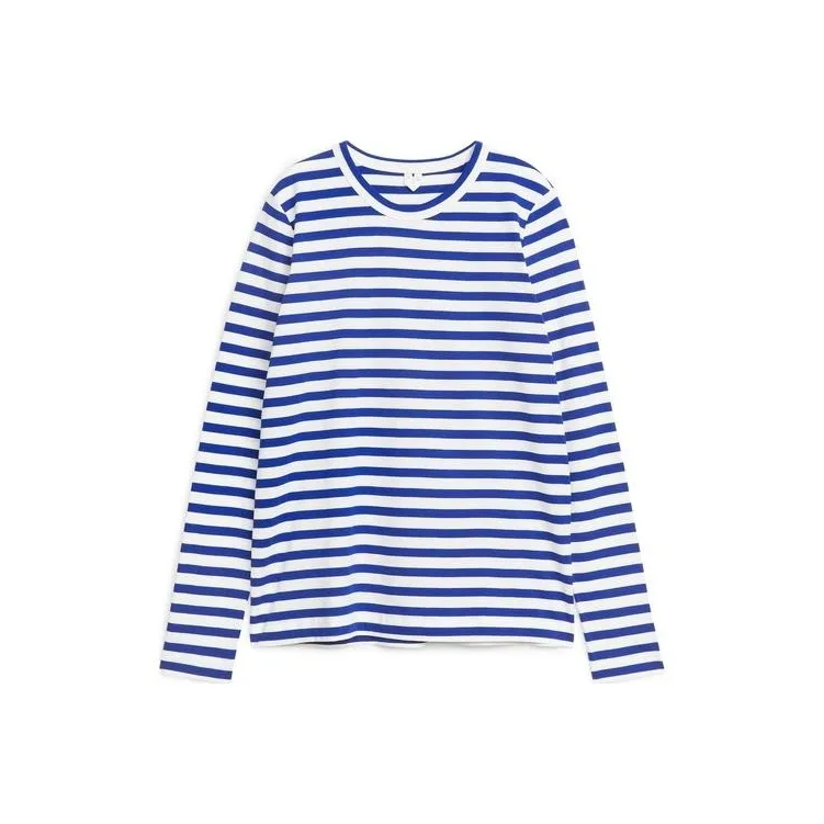 ARKET Other Long-Sleeved T-Shirts Women's Blue White-0