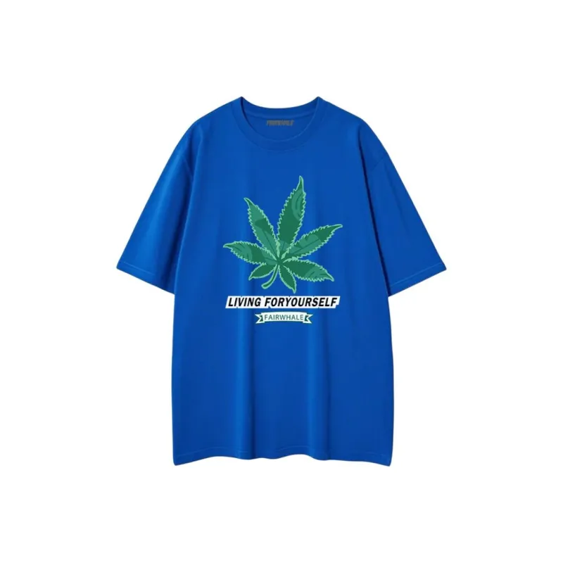 FAIRWHALE Drop Shoulder Sleeve T Shirt Unisex-20