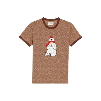 COACH FW22 T Shirt Women's Brown