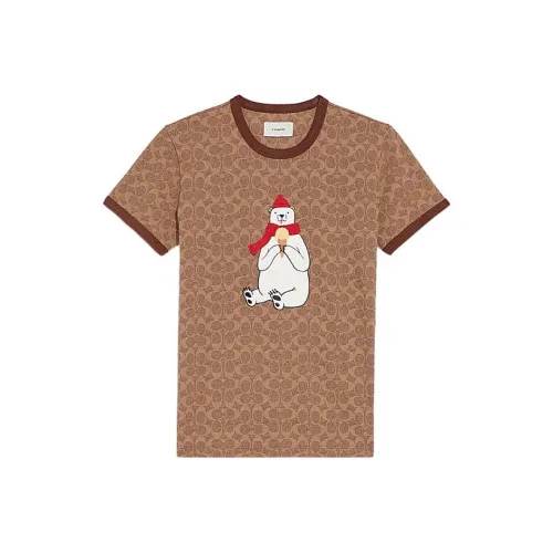 COACH FW22 T Shirt Women's Brown