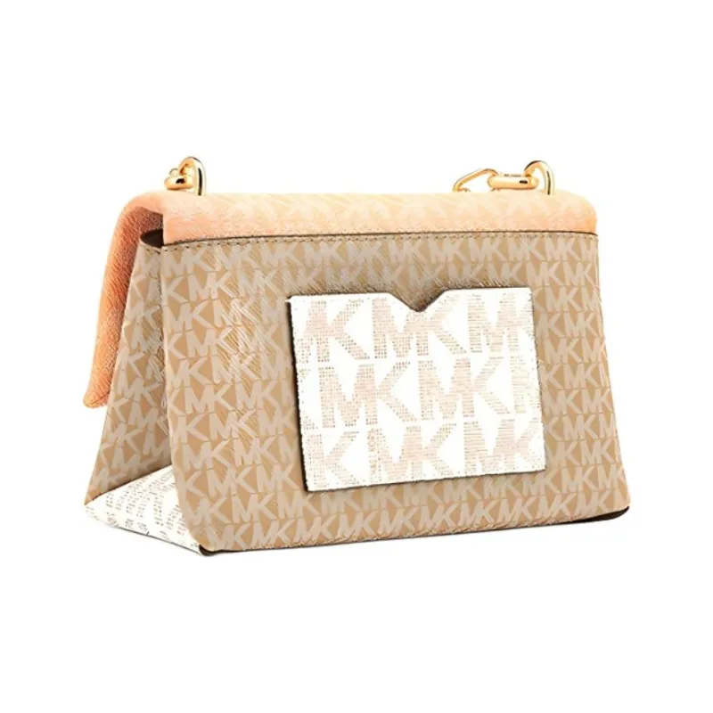 MICHAEL KORS Cece Artificial Leather Shoulder Bag Crossbody Bag Extra Small Women's Orange Multicolor-1
