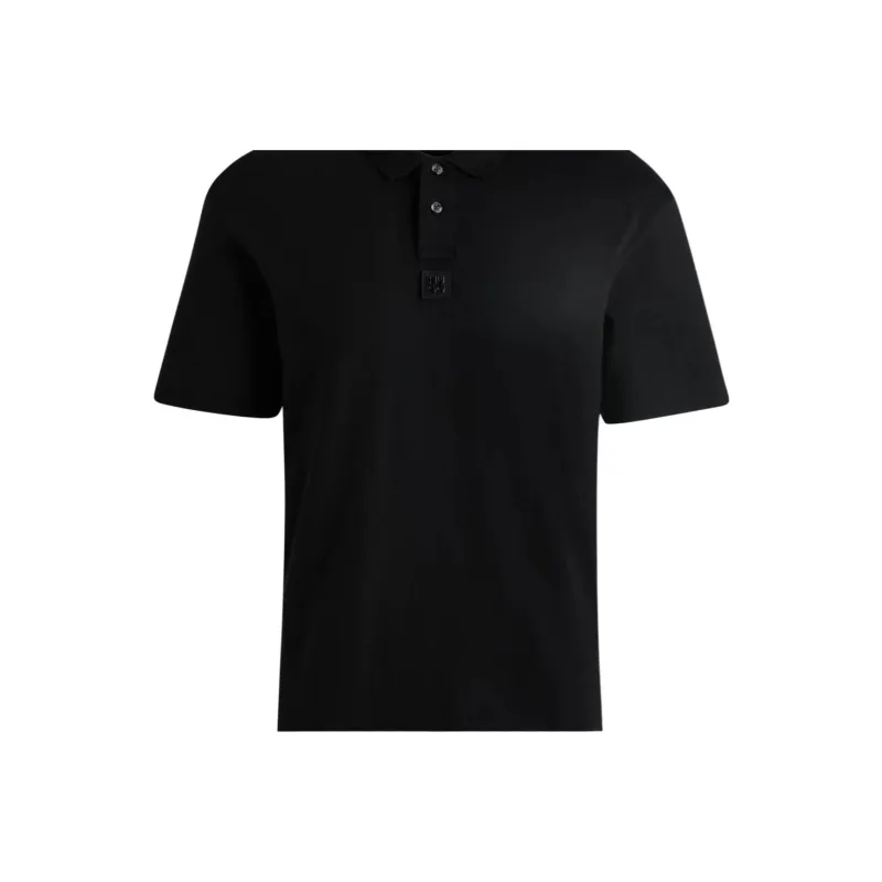 HUGO BOSS Interlock cotton Polo Shirt-4