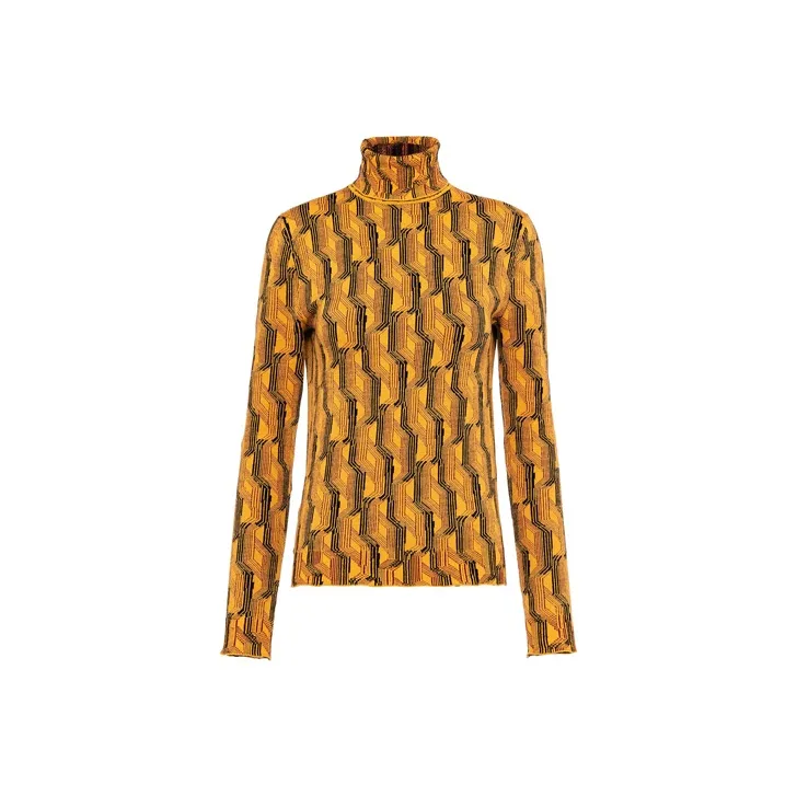 PRADA FW21 Sweater Women's Yellow-0