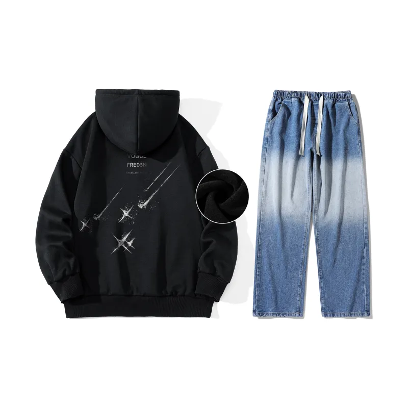 FREO3N Sweatshirt Sets Unisex-44