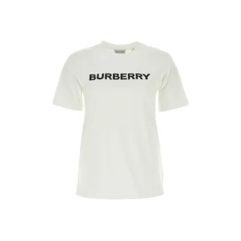 Burberry Logo Printed Crewneck T Shirt
