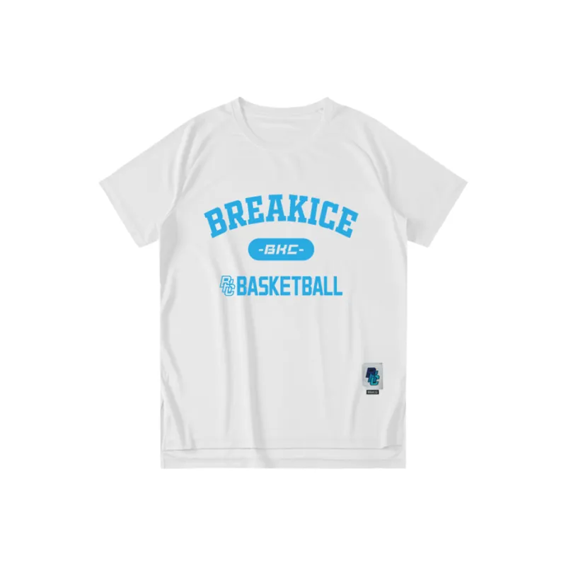 BKCXZICE T-Shirt Running Fitness Top Men's White-0