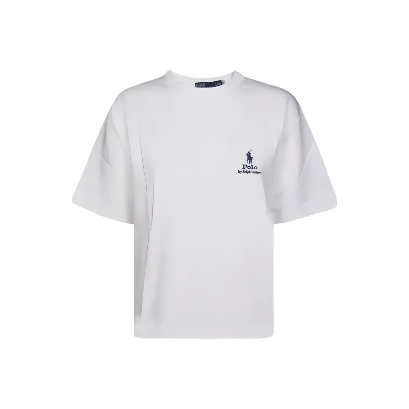 Polo Ralph Lauren Logo Embroidered Crewneck T Shirt-0