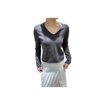 Brandy Melville T-Shirt Women's Gray