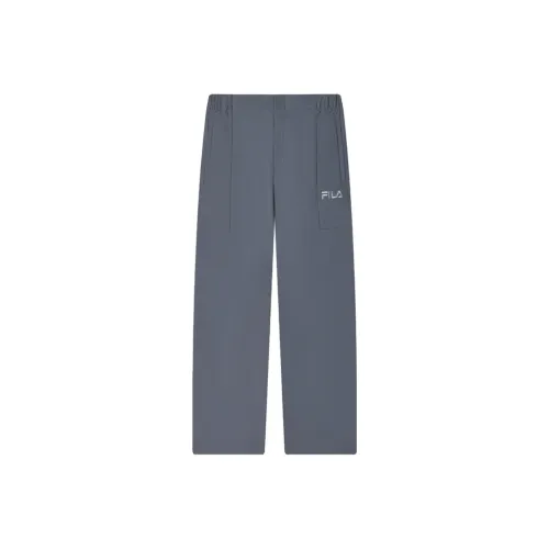 FILA Casual Pants Men Wall Mud Gray