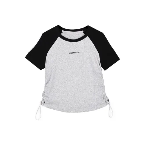 TOUCH T Shirt Women's Gray & Black