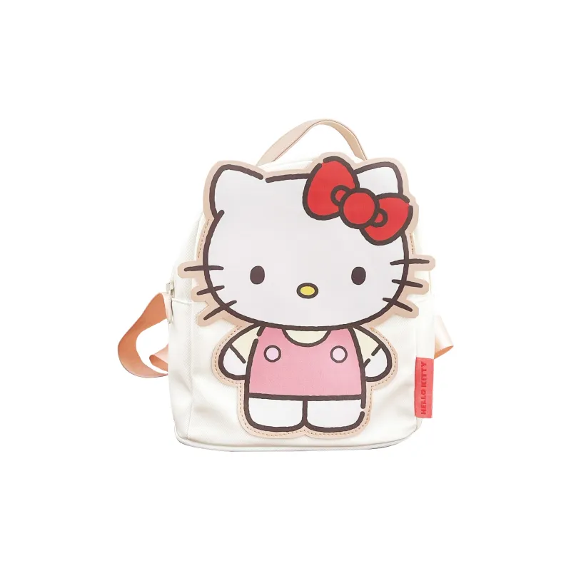 Sanrio Hello Kitty Polyester Backpack Regular Women's Ecru-0