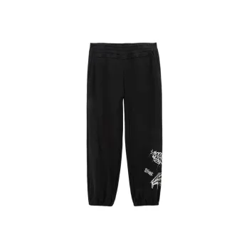 SPRAYGROUND Casual Pants Unisex Black