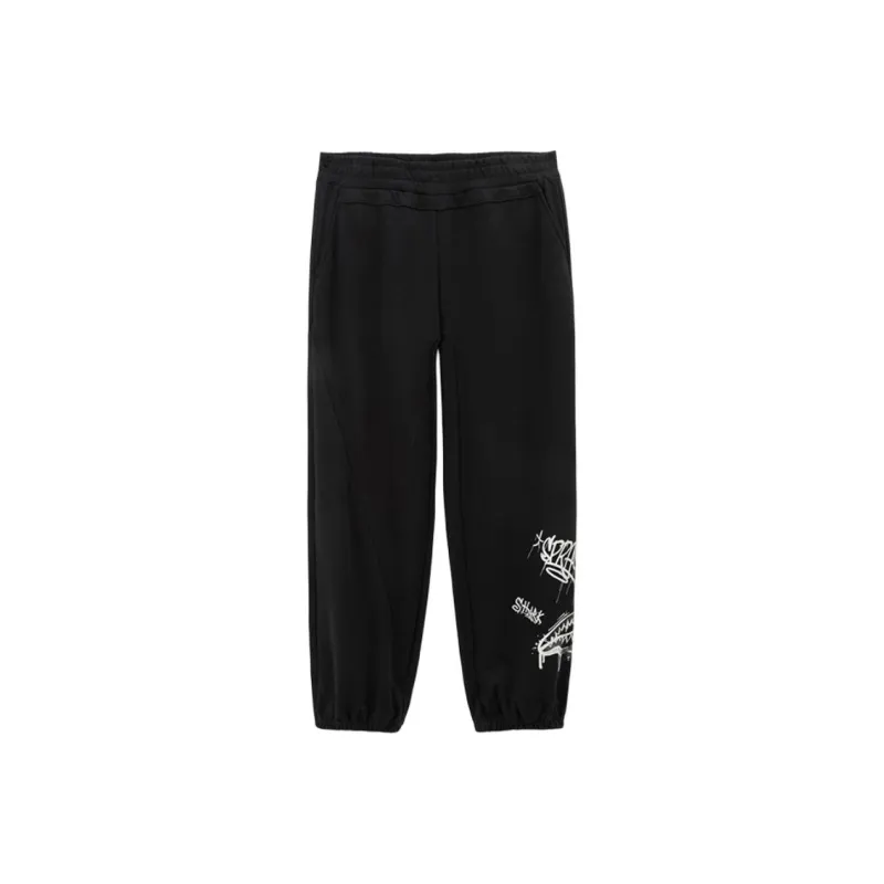 SPRAYGROUND Casual Pants Unisex Black-0