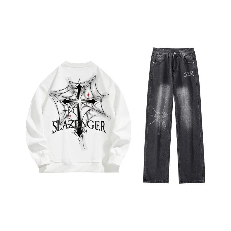 Slazenger Sweatshirt Set Unisex-0