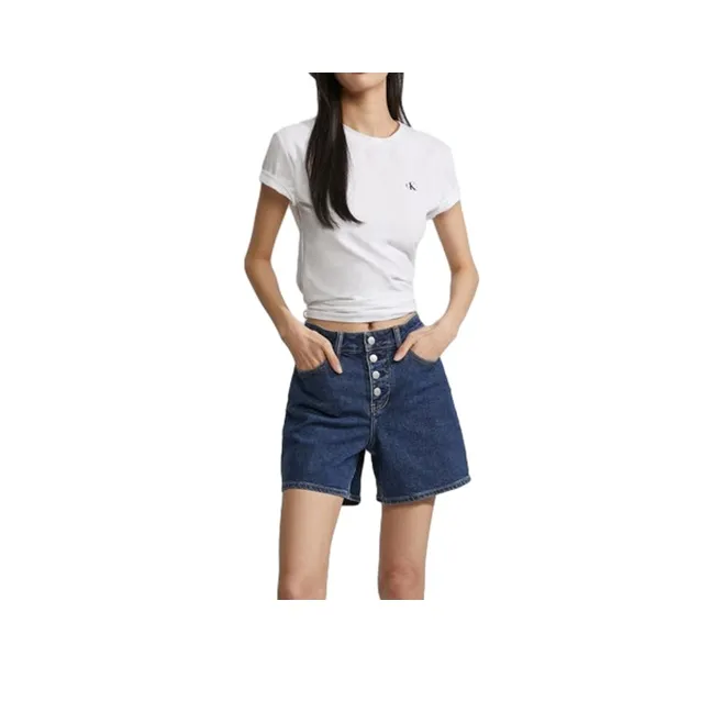 Calvin Klein T Shirts Women's Moon White Light-0