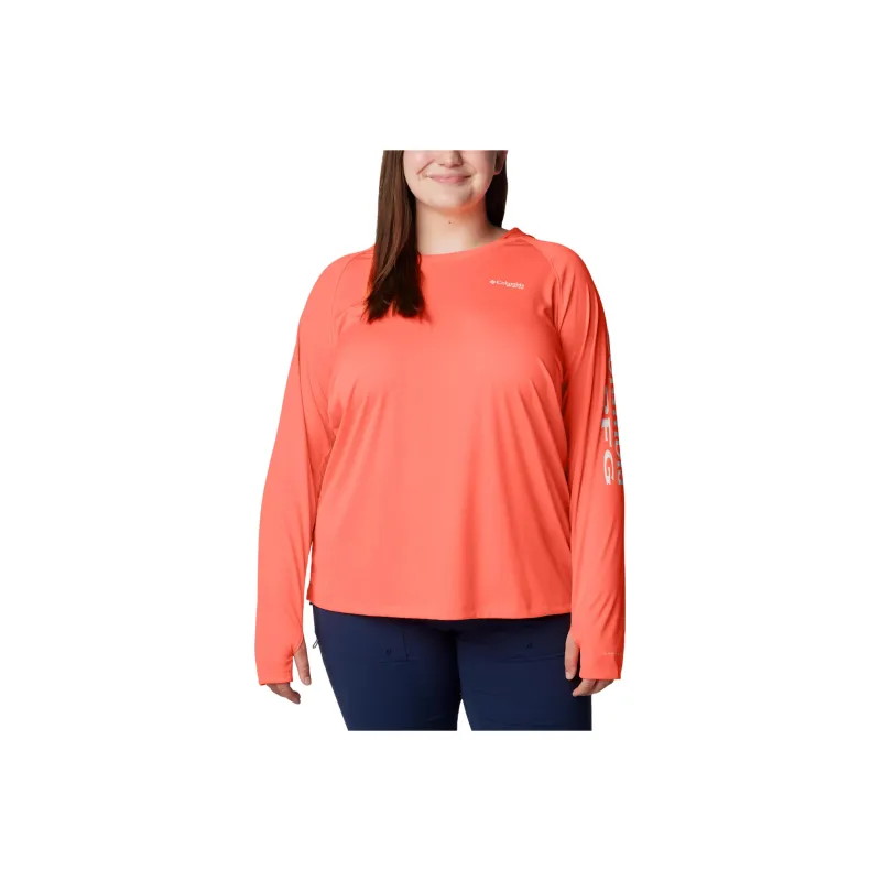 Columbia PFG Tidal Tee™ T-Shirt Women's Coral-0