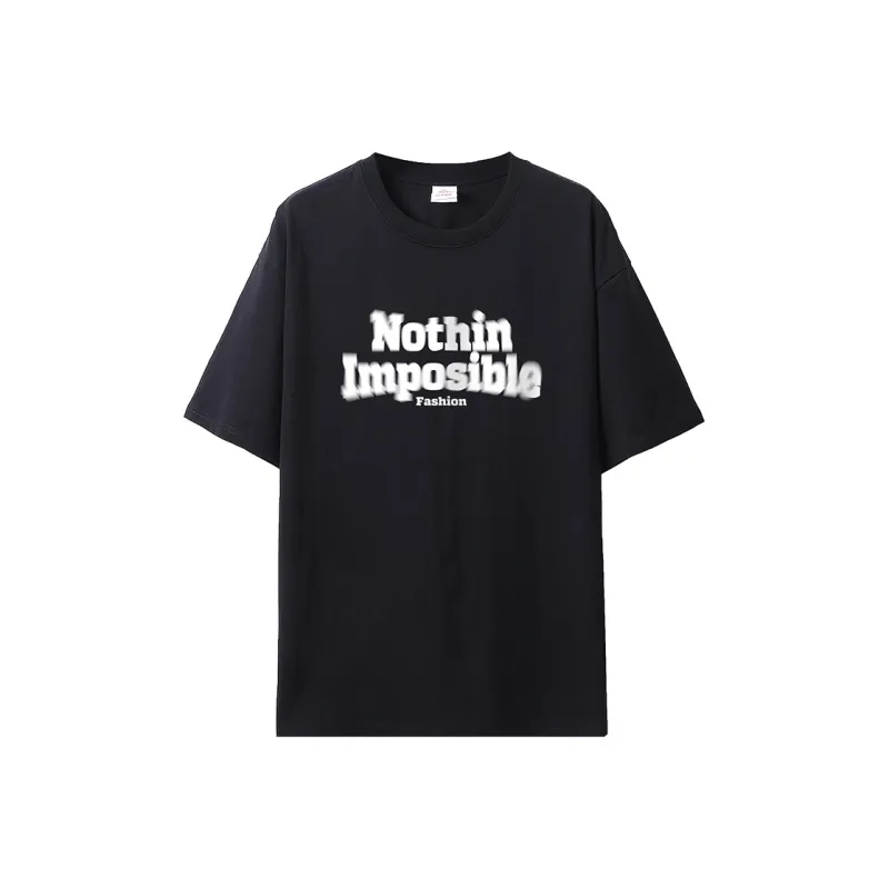 Cotton Gene Drop Shoulder Sleeve T Shirt Unisex-4