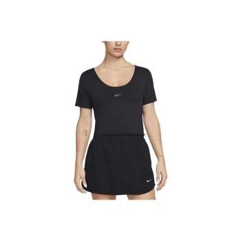 Nike One Classic Women's Dri FIT Short Sleeve Cropped Twist Top